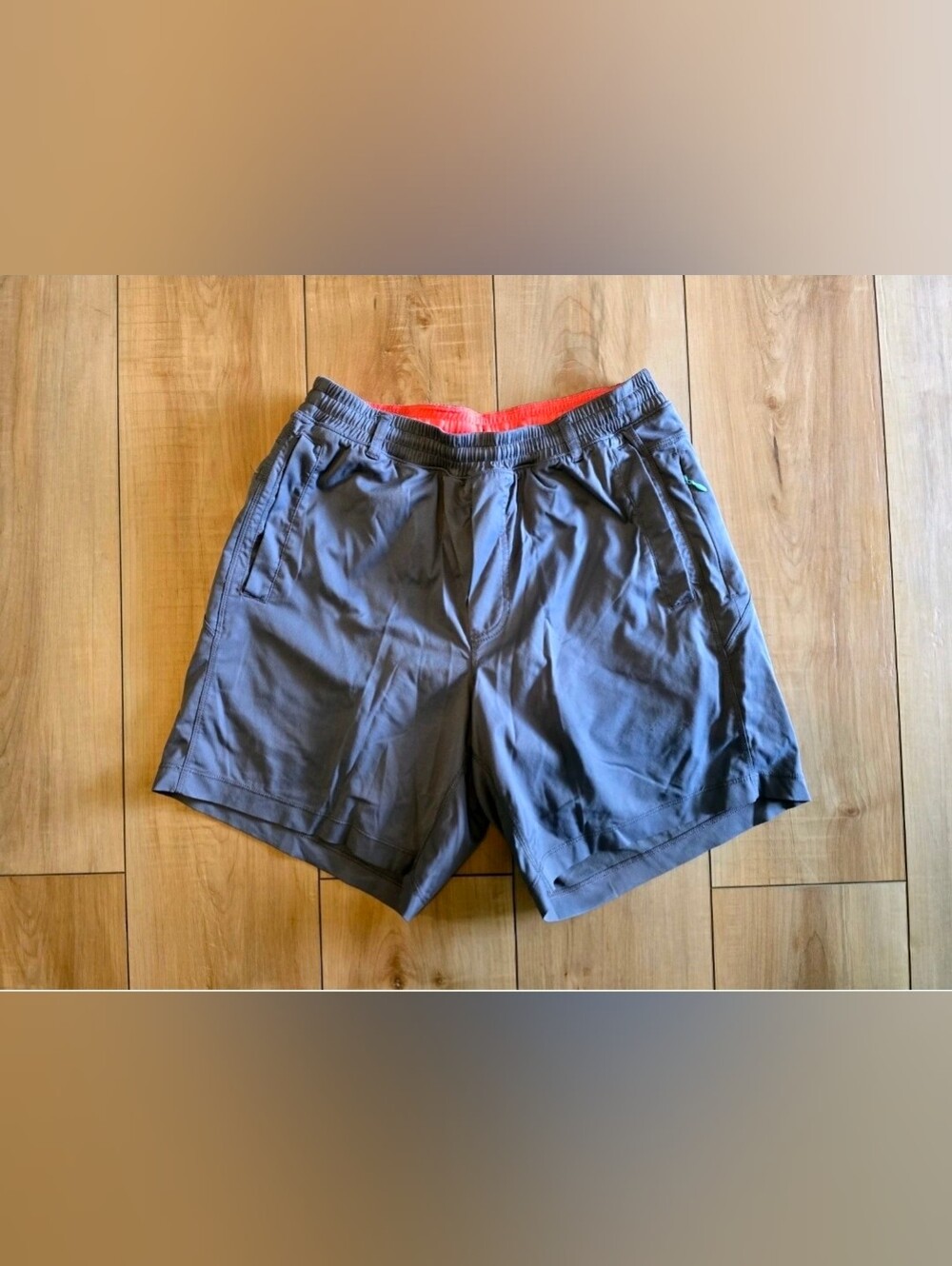 Birddogs Classic Boom Grey Lined Gym Shorts Mens Sz M